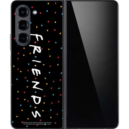 Warner Bros FRIENDS Polka Dots Galaxy Z Fold5 5G Skin
