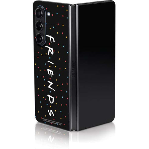 Warner Bros FRIENDS Polka Dots Galaxy Z Fold5 5G Skin