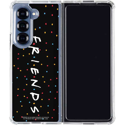 Warner Bros FRIENDS Polka Dots Galaxy Z Fold6 Clear Case