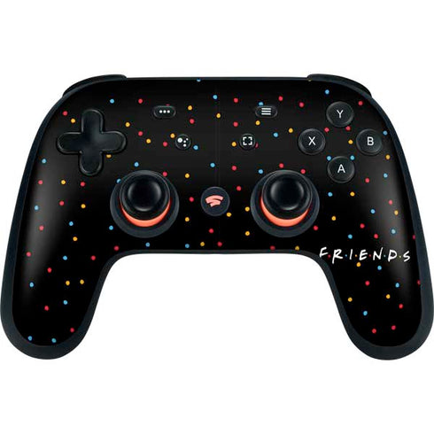Warner Bros FRIENDS Polka Dots Google Stadia Controller Skin