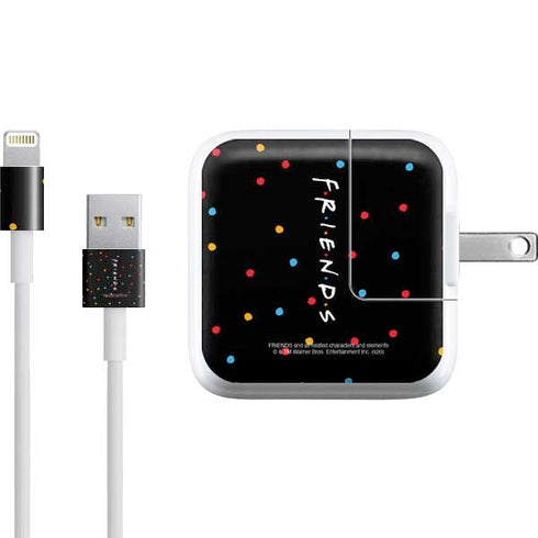 Warner Bros FRIENDS Polka Dots iPad Charger (10W USB) Skin