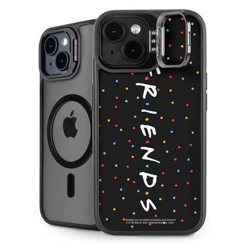 Warner Bros FRIENDS Polka Dots iPhone 14 Plus Kickstand Case