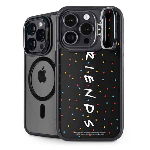 Warner Bros FRIENDS Polka Dots iPhone 14 Pro Max Kickstand Case