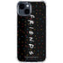 Warner Bros FRIENDS Polka Dots iPhone 15 Clear Case