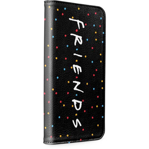 Warner Bros FRIENDS Polka Dots iPhone 15 Pro Folio Case