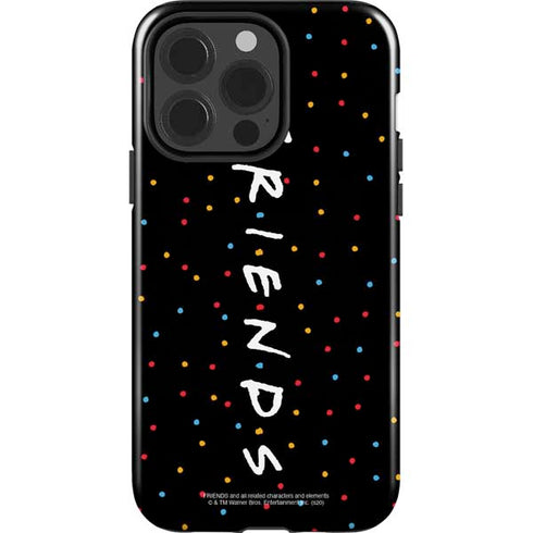 Warner Bros FRIENDS Polka Dots iPhone 15 Pro Impact Case