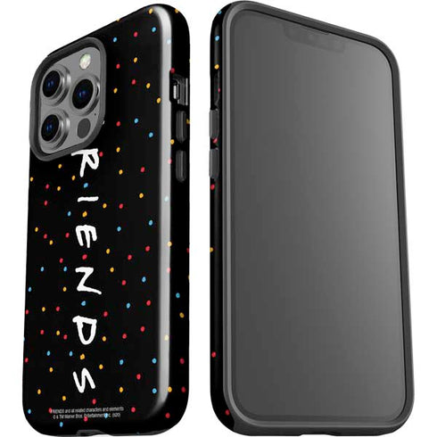 Warner Bros FRIENDS Polka Dots iPhone 15 Pro Impact Case