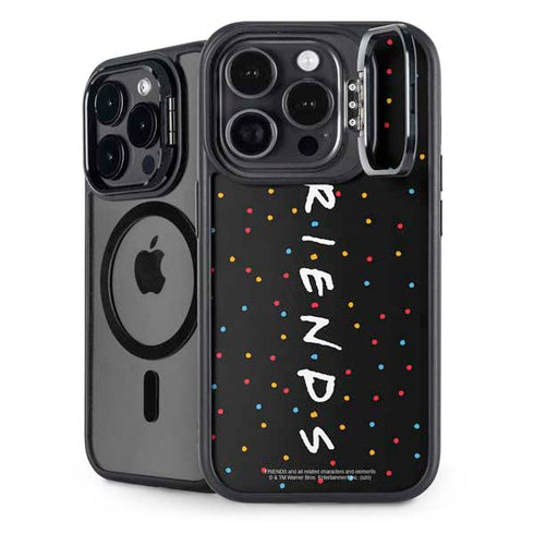 Warner Bros FRIENDS Polka Dots iPhone 15 Pro Kickstand Case