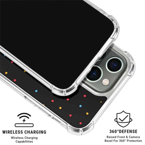 Warner Bros FRIENDS Polka Dots iPhone 16 Pro Clear Case