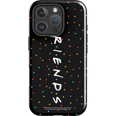 Warner Bros FRIENDS Polka Dots iPhone 16 Pro Impact Case