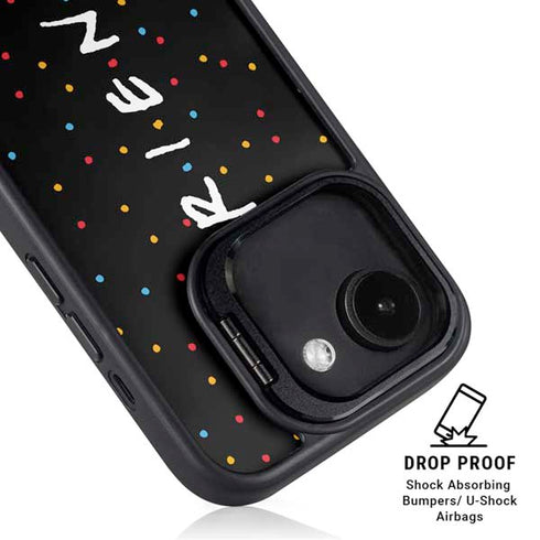 Warner Bros FRIENDS Polka Dots iPhone 16e Kickstand Case