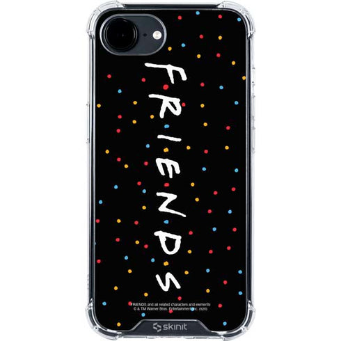 Warner Bros FRIENDS Polka Dots iPhone 16e Clear Case
