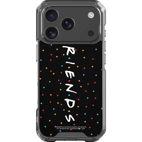 Warner Bros FRIENDS Polka Dots iPhone 18 Pro Clear Case