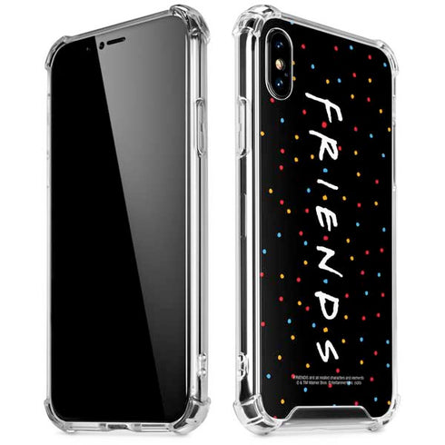 Warner Bros FRIENDS Polka Dots iPhone X/XS Clear Case