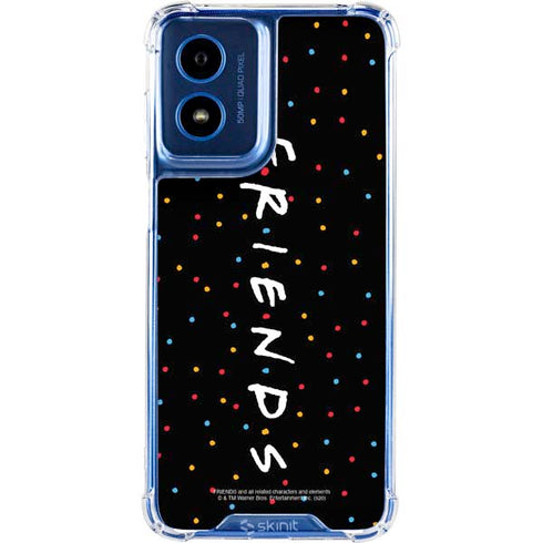 Warner Bros FRIENDS Polka Dots Moto G 5G (2024) Clear Case
