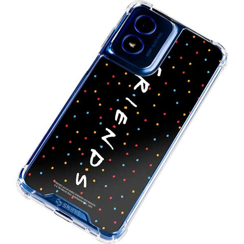 Warner Bros FRIENDS Polka Dots Moto G 5G (2024) Clear Case