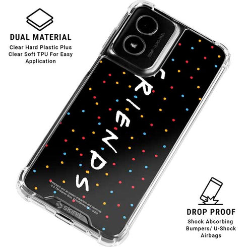 Warner Bros FRIENDS Polka Dots Moto G Power 5G (2024) Clear Case
