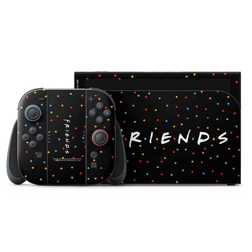 Warner Bros FRIENDS Polka Dots Nintendo Skins