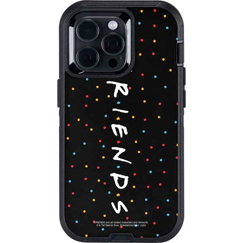 Warner Bros FRIENDS Polka Dots Otterbox Defender iPhone Skin