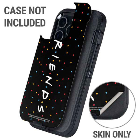 Warner Bros FRIENDS Polka Dots Otterbox Defender iPhone Skin