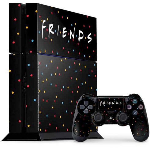 Warner Bros FRIENDS Polka Dots PlayStation PS4 Skins