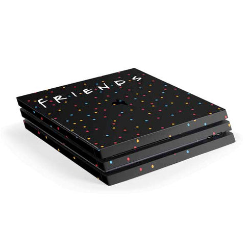 Warner Bros FRIENDS Polka Dots PlayStation PS4 Skins