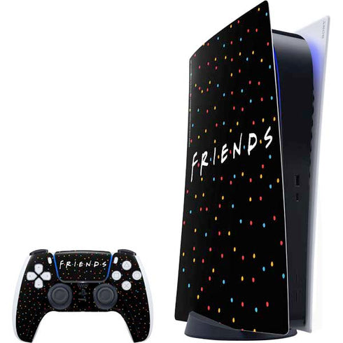 Warner Bros FRIENDS Polka Dots PlayStation PS5 Skins