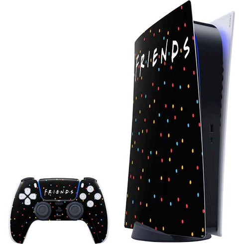Warner Bros FRIENDS Polka Dots PlayStation PS5 Skins