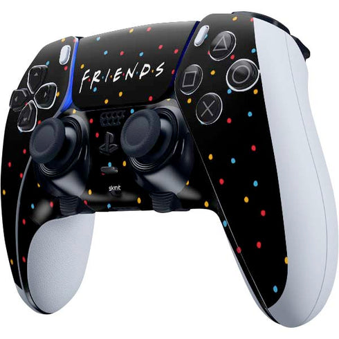 Warner Bros FRIENDS Polka Dots PS5 DualSense Edge Pro Controller Skin