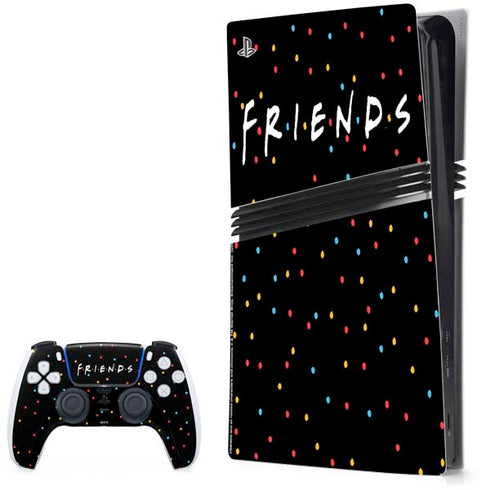 Warner Bros FRIENDS Polka Dots PS5 Pro Bundle Skin