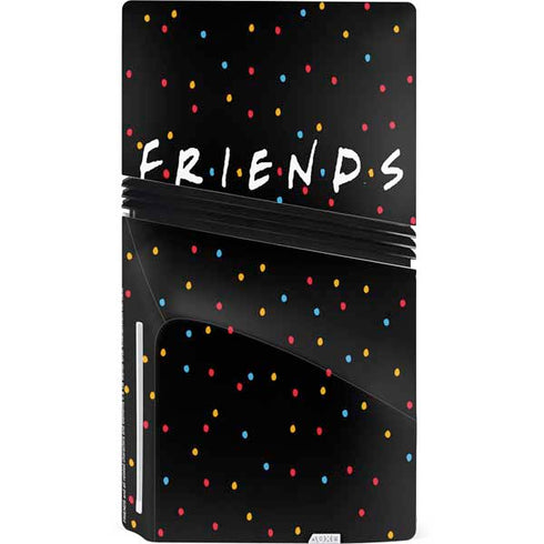 Warner Bros FRIENDS Polka Dots PS5 Pro Disk Bundle Skin