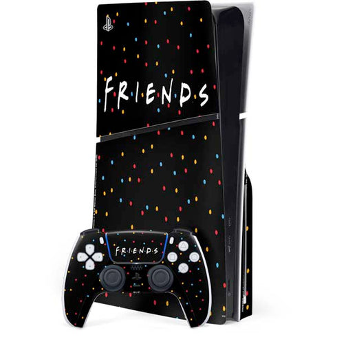 Warner Bros FRIENDS Polka Dots PlayStation PS5 Skins