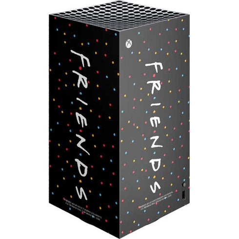Warner Bros FRIENDS Polka Dots XBox Series X Digital Edition Console Skin