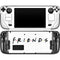 Warner Bros FRIENDS Steam Deck Handheld Gaming Computer OLED Skin