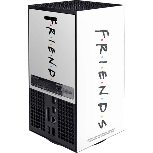 Warner Bros FRIENDS XBox Series X Digital Edition Console Skin