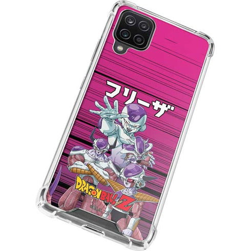 Dragon Ball Z Frieza Evolution Galaxy A12 Clear Case