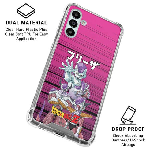 Dragon Ball Z Frieza Evolution Galaxy A13 5G Clear Case