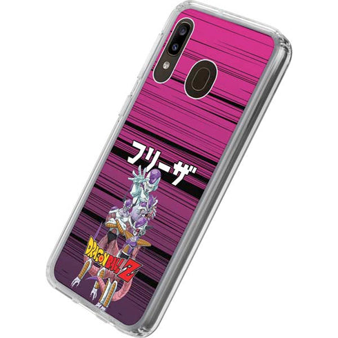 Dragon Ball Z Frieza Evolution Galaxy A20 Clear Case
