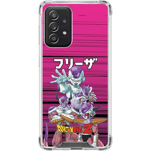 Dragon Ball Z Frieza Evolution Galaxy A52 5G Clear Case