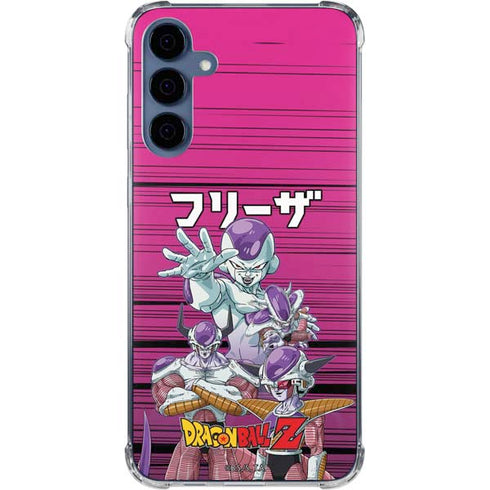 Dragon Ball Z Frieza Evolution Galaxy A55 5G Clear Case
