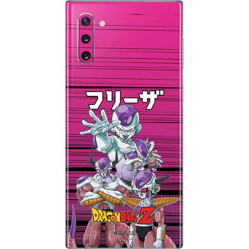 Dragon Ball Z Frieza Evolution Galaxy Note 10 Skin