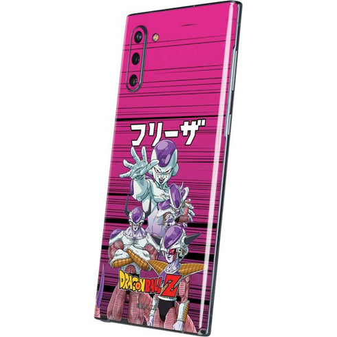 Dragon Ball Z Frieza Evolution Galaxy Note 10 Skin