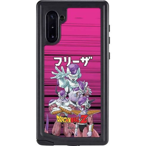 Dragon Ball Z Frieza Evolution Galaxy Note 10 Waterproof Case