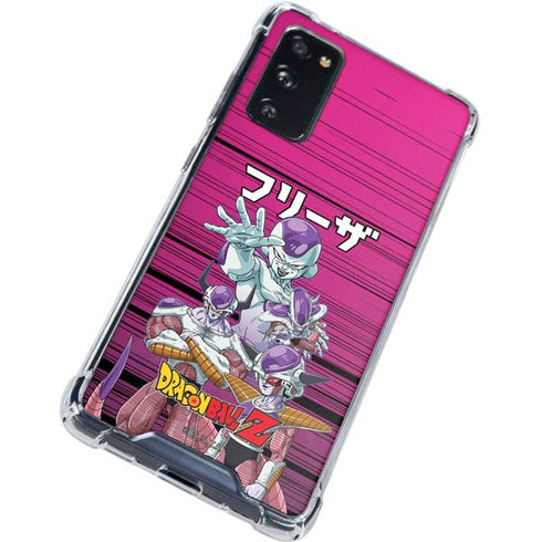 Dragon Ball Z Frieza Evolution Galaxy S20 FE Clear Case