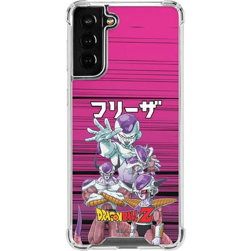 Dragon Ball Z Frieza Evolution Galaxy S21 FE Clear Case