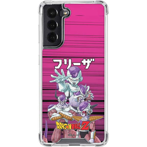 Dragon Ball Z Frieza Evolution Galaxy S22 Clear Case