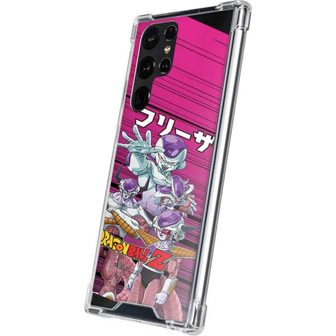 Dragon Ball Z Frieza Evolution Galaxy S22 Ultra Clear Case