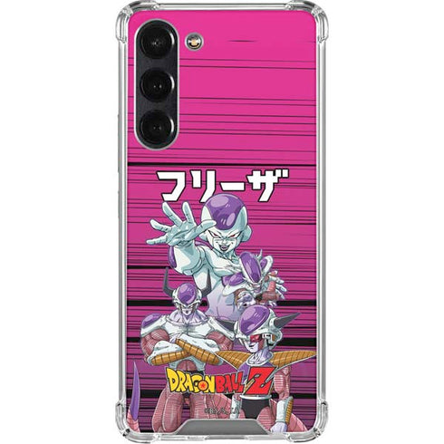 Dragon Ball Z Frieza Evolution Galaxy S23 Plus Clear Case