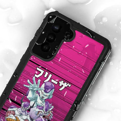 Dragon Ball Z Frieza Evolution Galaxy S23 Plus Waterproof Case