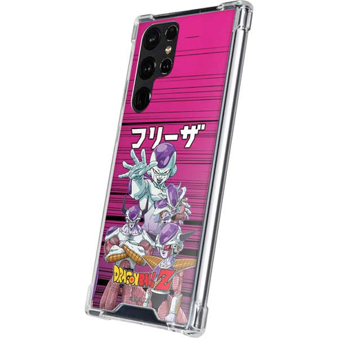 Dragon Ball Z Frieza Evolution Galaxy S23 Ultra Clear Case